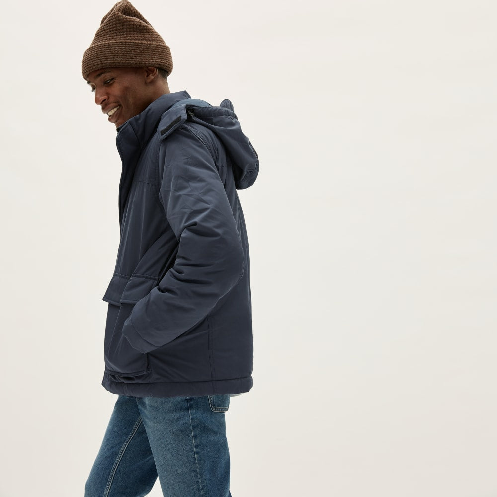 The ReNew Short Parka | India Ink - Image 2