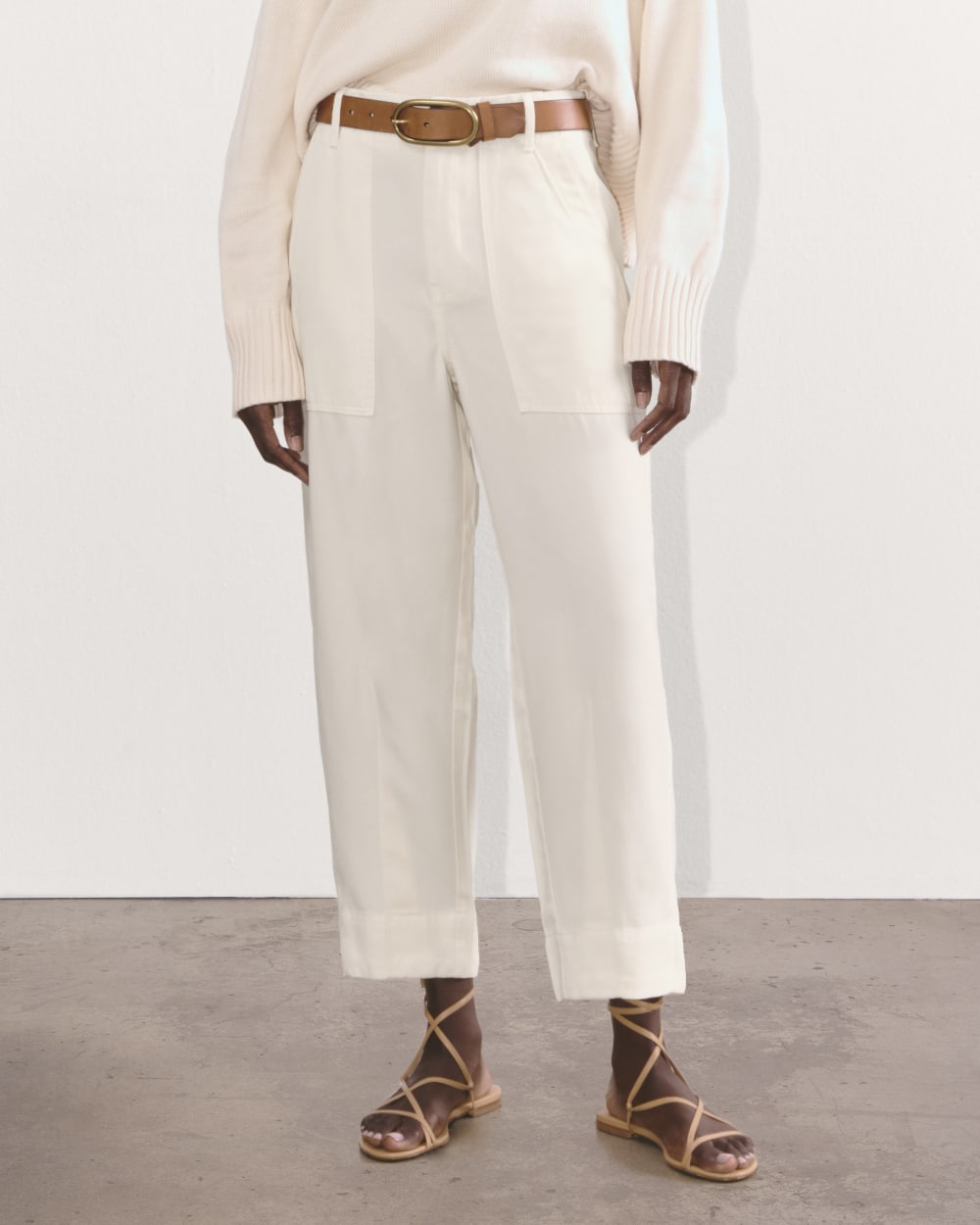 The Utility Pant in Buttersoft | Bone - Image 5