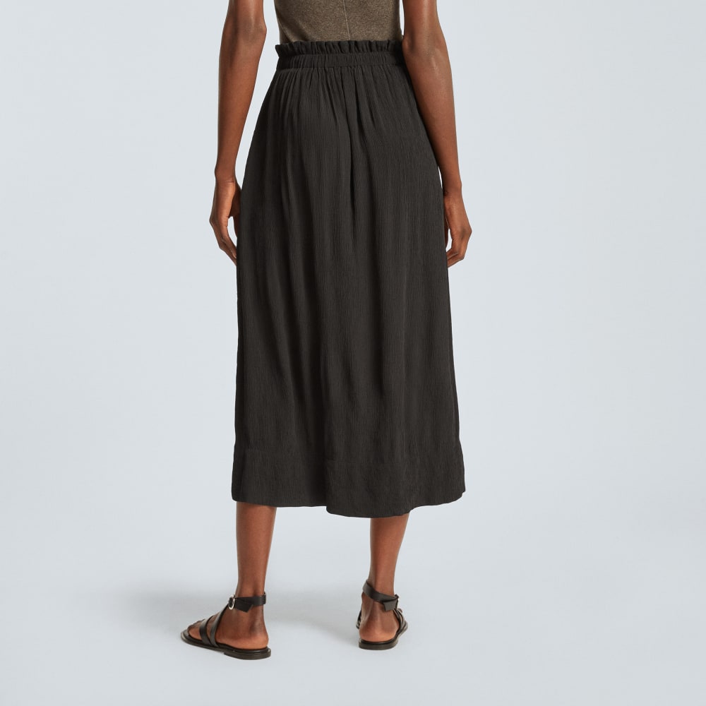 The Naia??Ripple Skirt | Black - Image 3