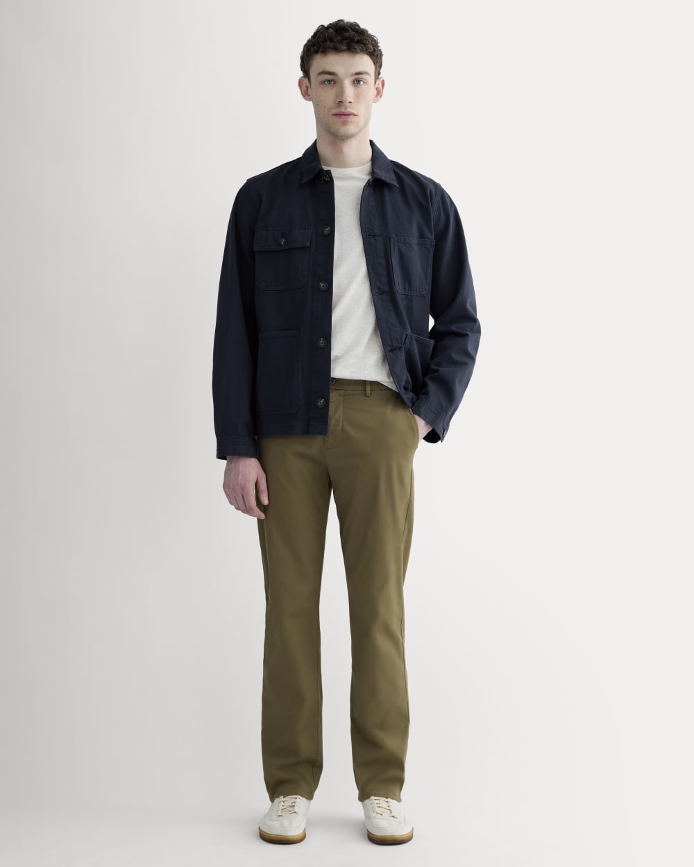 The Transit Chino | Olive | Straight