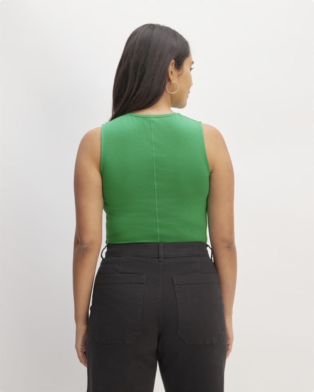 The Supima? Form Tank | Grass Green - Image 4