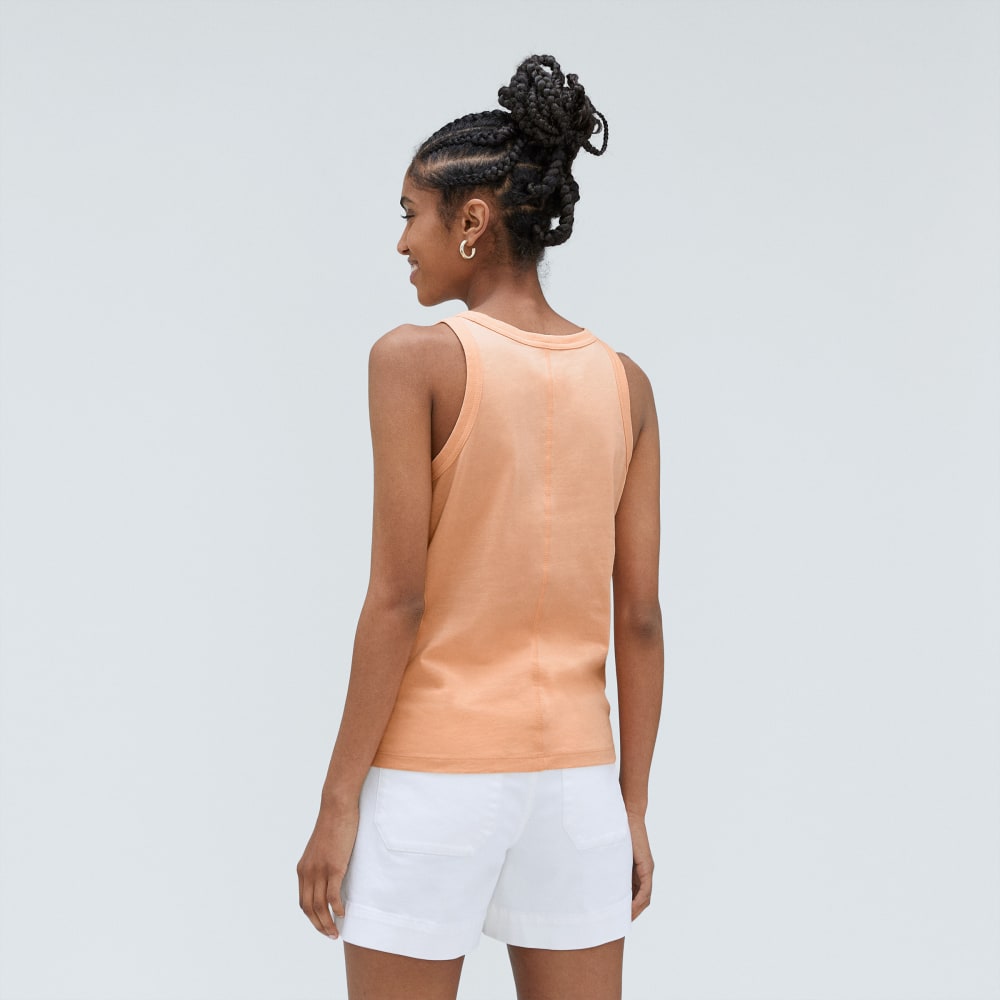 The Tank in Essential Cotton | Apricot - Image 3