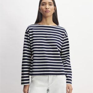 The Mariner Tee | Navy / Bone