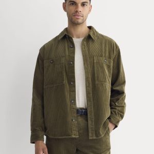 Wide Wale Corduroy Shirt | Beech