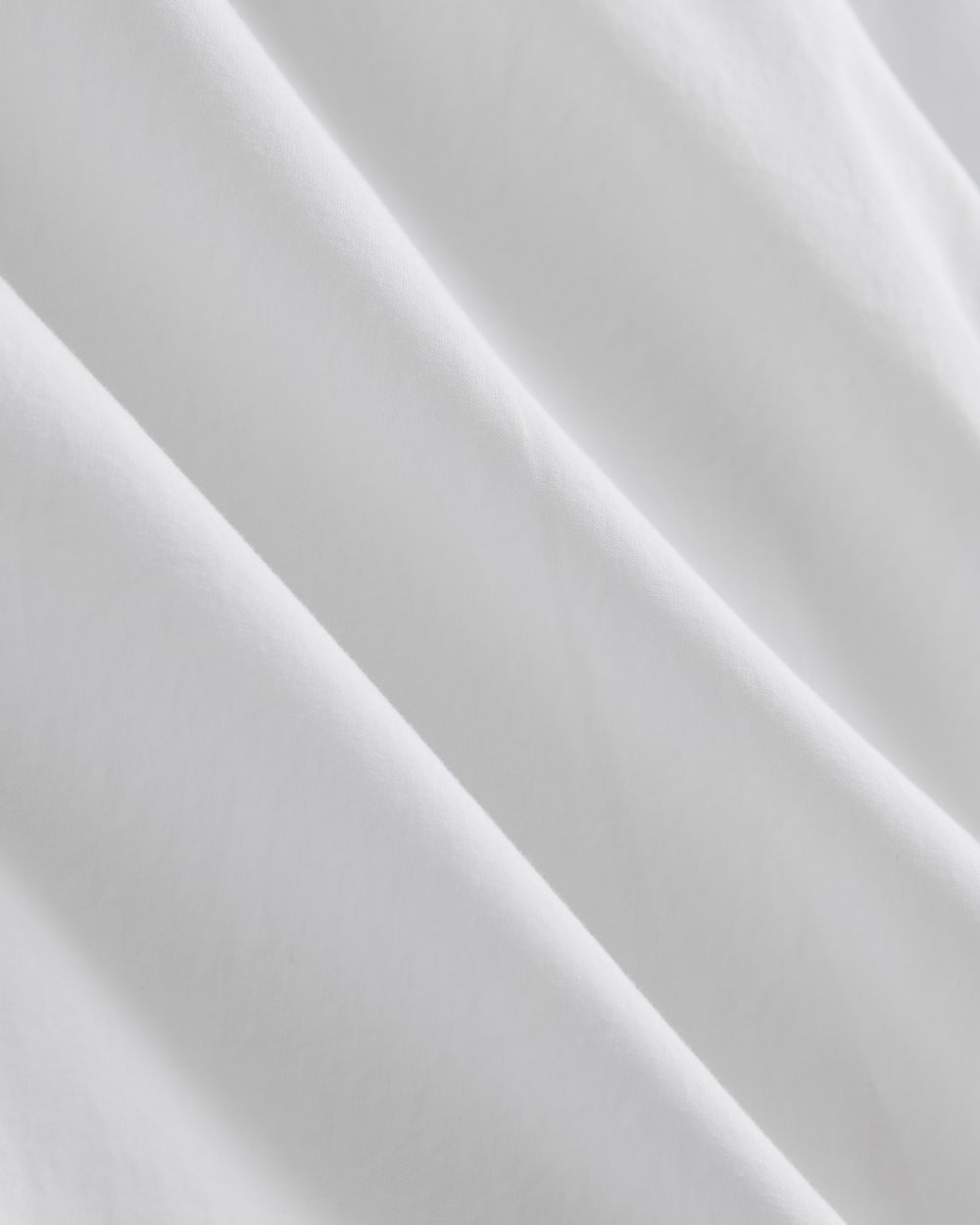 The Drawcord Shirtdress in Ultrasoft Cotton | White - Image 5