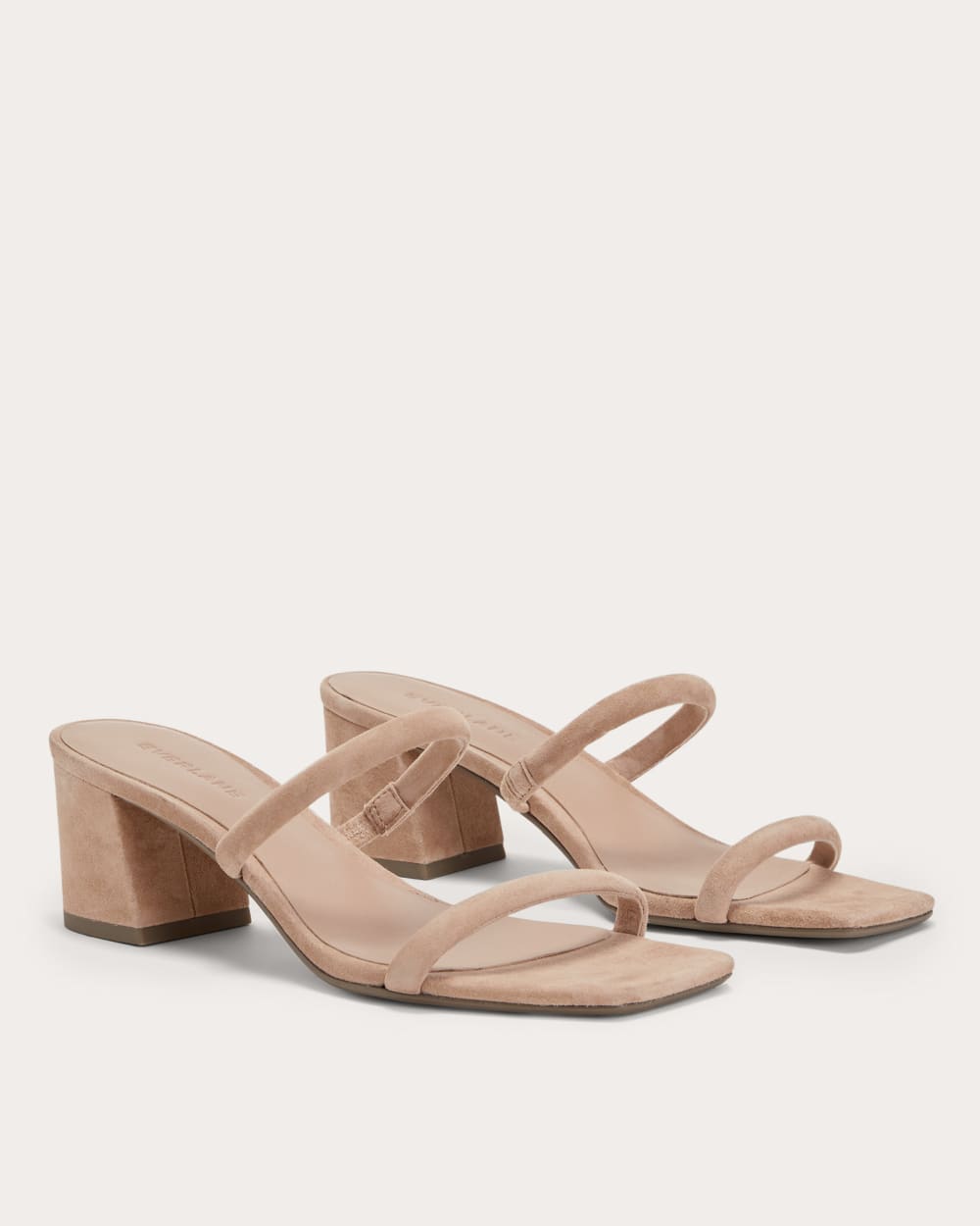 The Double Strap Heel | Blush Tan - Image 3