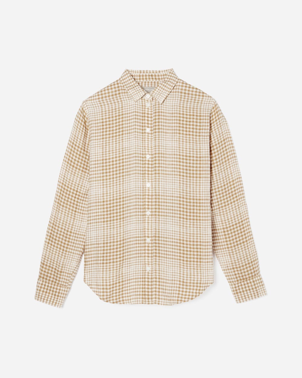 The Must-Have Shirt in Linen | Iced Coffee Grid - Image 5