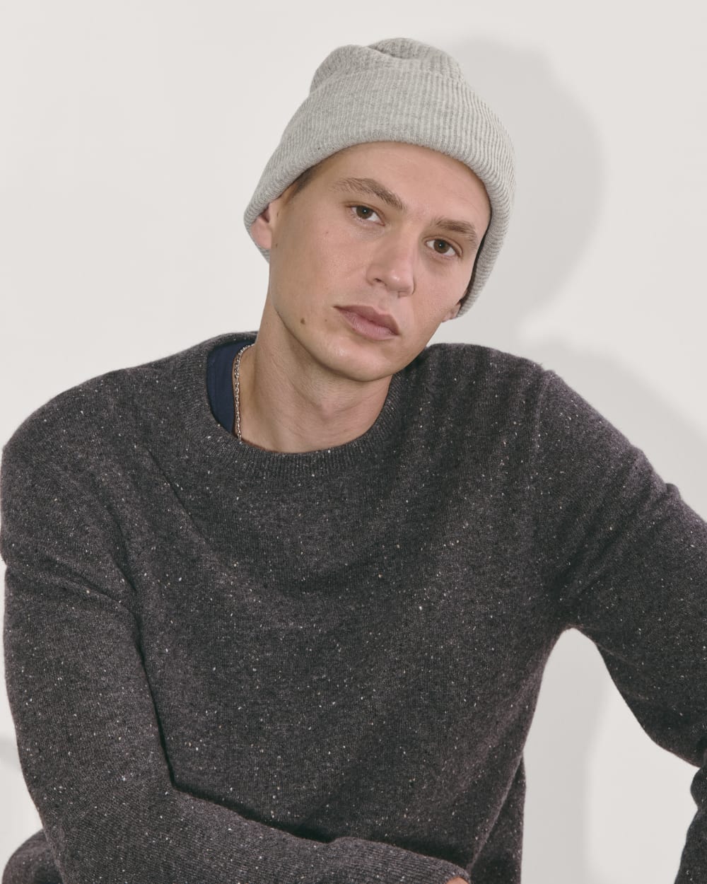 The Waffle Beanie | Heather Grey - Image 2