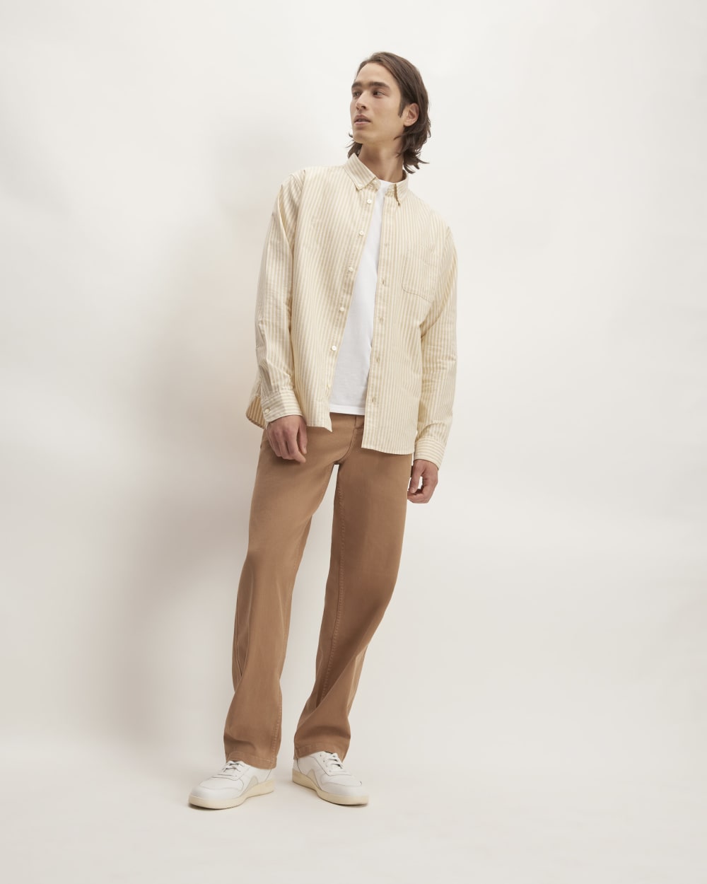 The Classic Oxford Shirt | Bone / Honey | Standard - Image 3