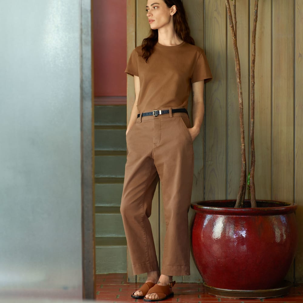 The Organic Straight-Leg Pant | Toasted Coconut - Image 7