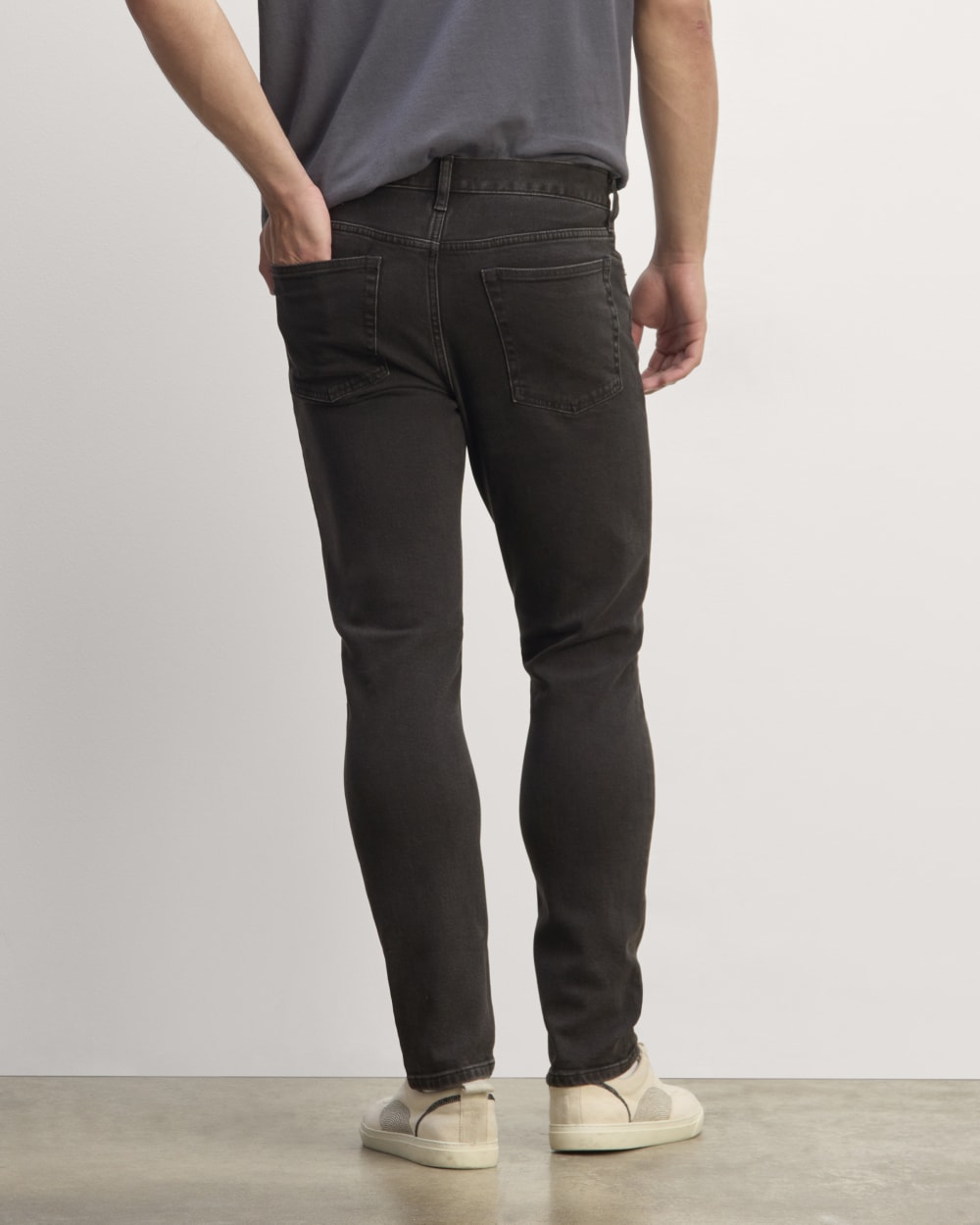 The Organic Cotton Slim-Fit Jean | Washed Black - Image 6