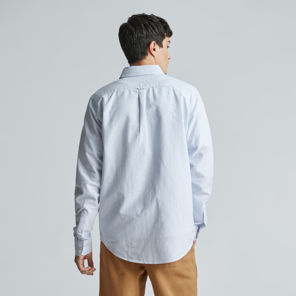 The Classic Oxford Shirt | White / Blue | Tall - Image 3